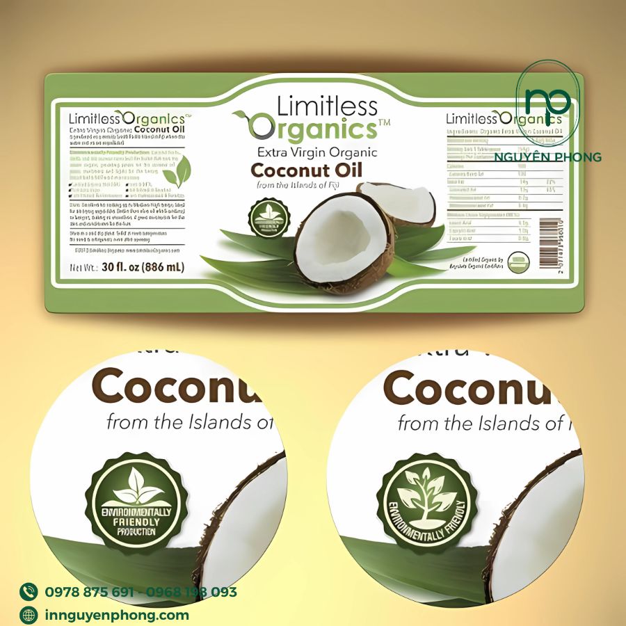 Mẫu tham khảo tem decal trong